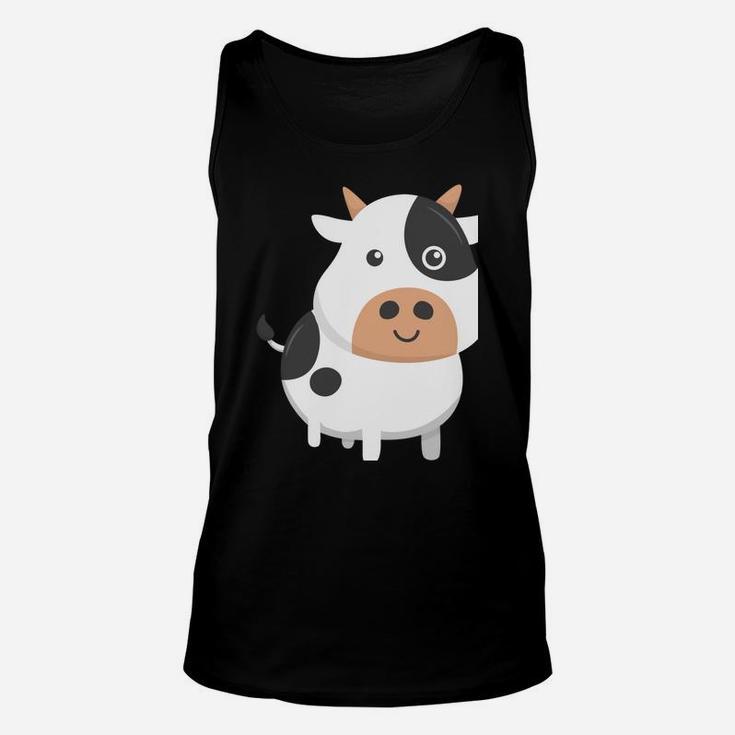 Adorable Cow & Cute Baby Calf Cow Lovers Unisex Tank Top