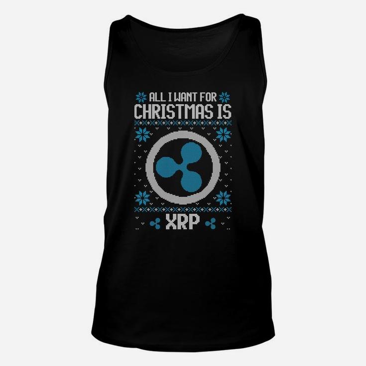 All I Want For Christmas Is Xrp - For Men & Women Sweatshirt Unisex Tank Top