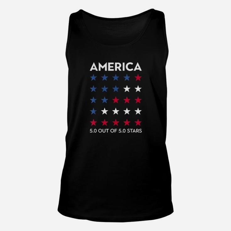 America 50 Out Of 50 Stars Unisex Tank Top