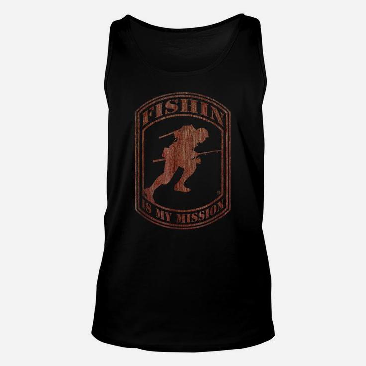 American Bass Soldier  Military Fishing Design 08 Unisex Tank Top