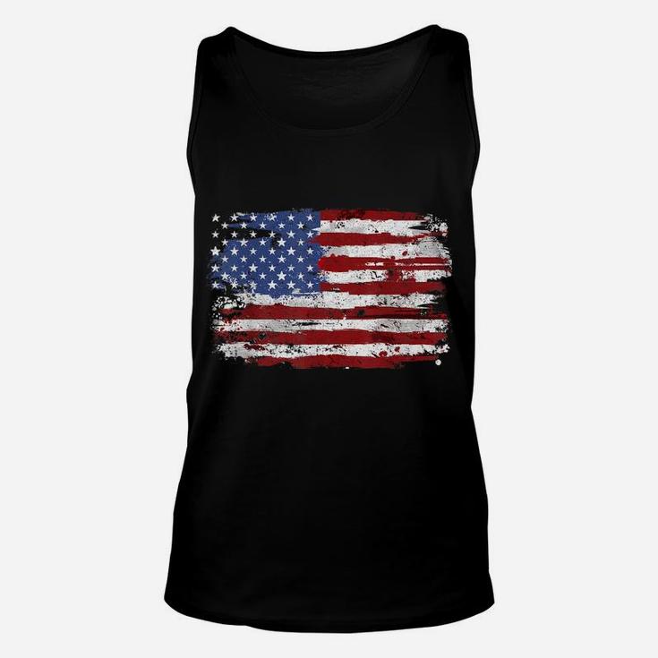American Flag Usa United States Of America Us 4Th Of July Unisex Tank Top