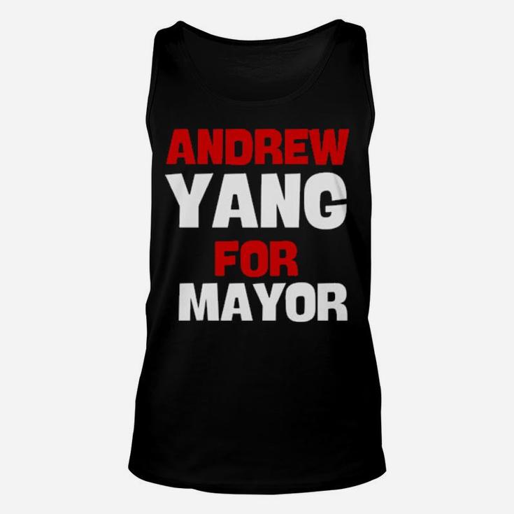 Andrew Yang For Mayor Unisex Tank Top