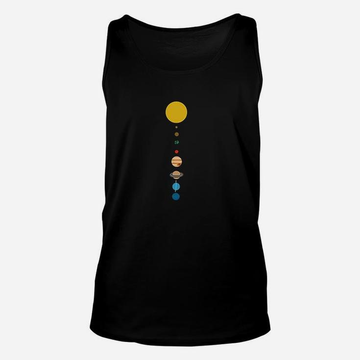 Astronaut And Planet Unisex Tank Top