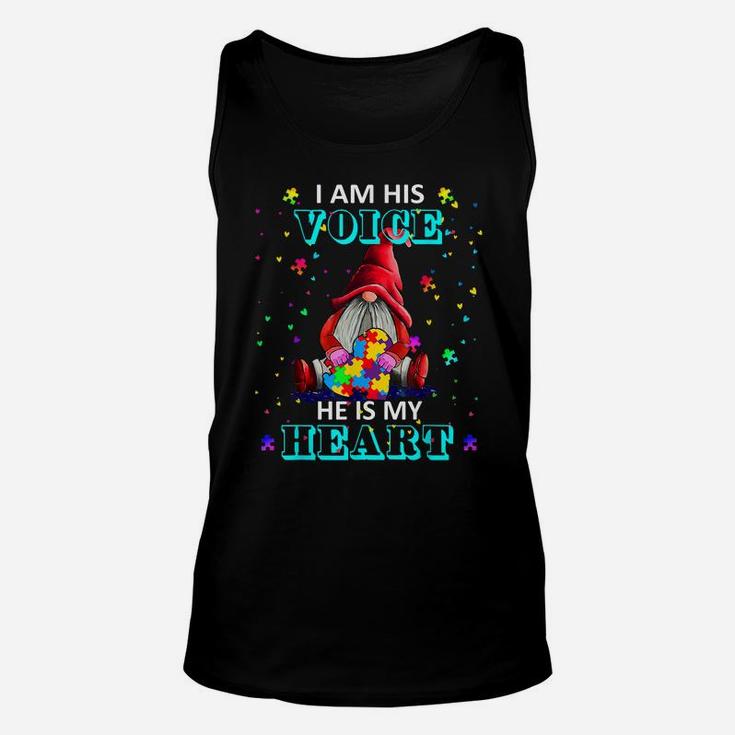 Autism Awareness Gnomes Hearts Love Gift Unisex Tank Top