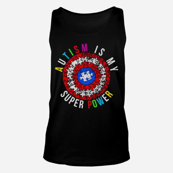 Autism Is My Superpower Unisex Tank Top