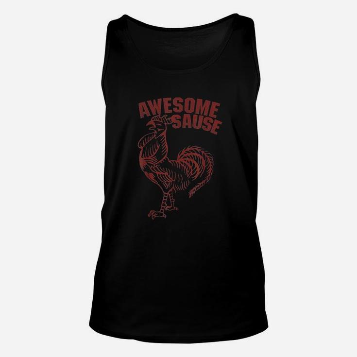 Awesome Sauce Rooster Unisex Tank Top