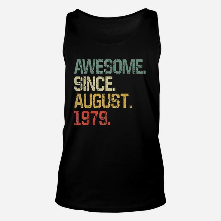 Awesome Since August 1979 Unisex Tank Top