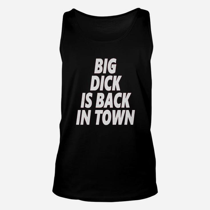 Back In Town Funny Unisex Tank Top