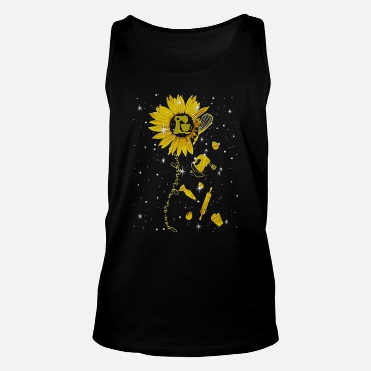 Baking You Are My Sunshine Unisex Tank Top