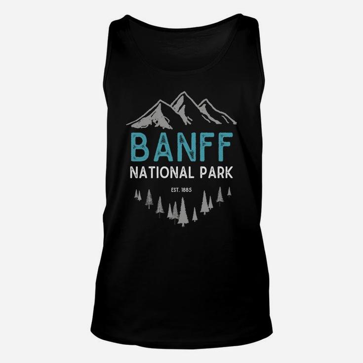 Banff National Park Est 1885 Vintage Canada Sweatshirt Unisex Tank Top