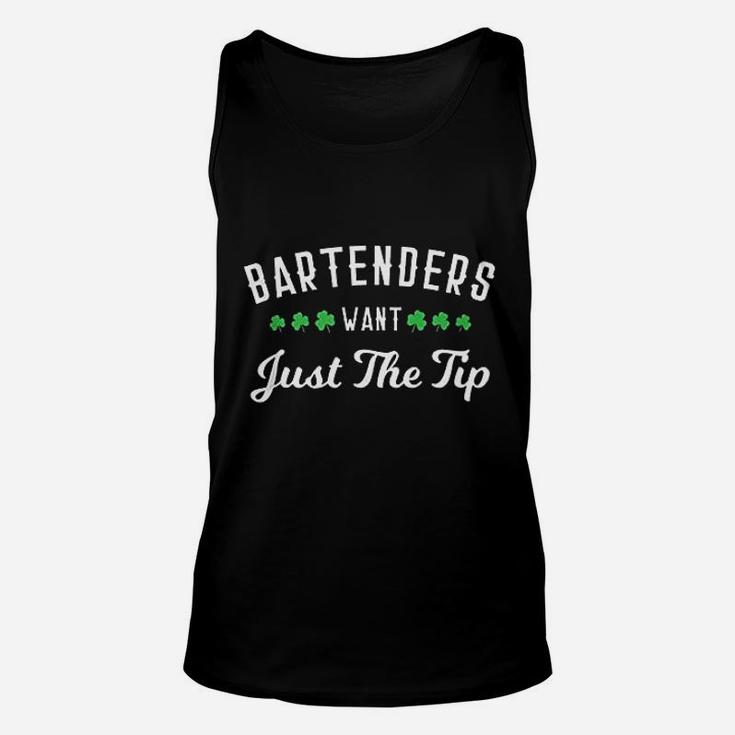 Bartenders Want Just The Tip Unisex Tank Top