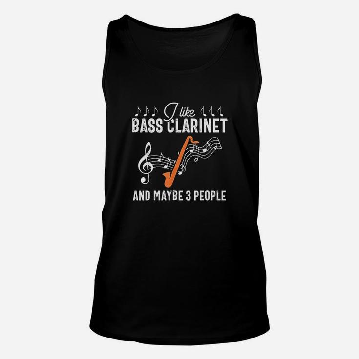 Bass Clarinet Player Funny People Music Instrument Gift Unisex Tank Top