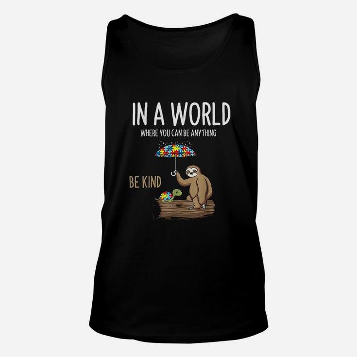 Be Kind Special Education Teacher Squad Unisex Tank Top