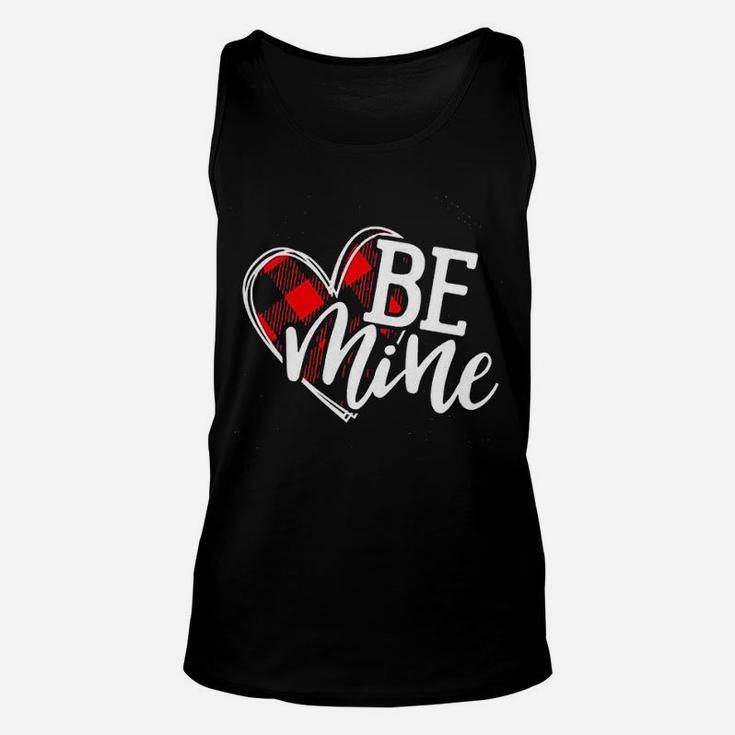 Be Red Heart Love Unisex Tank Top