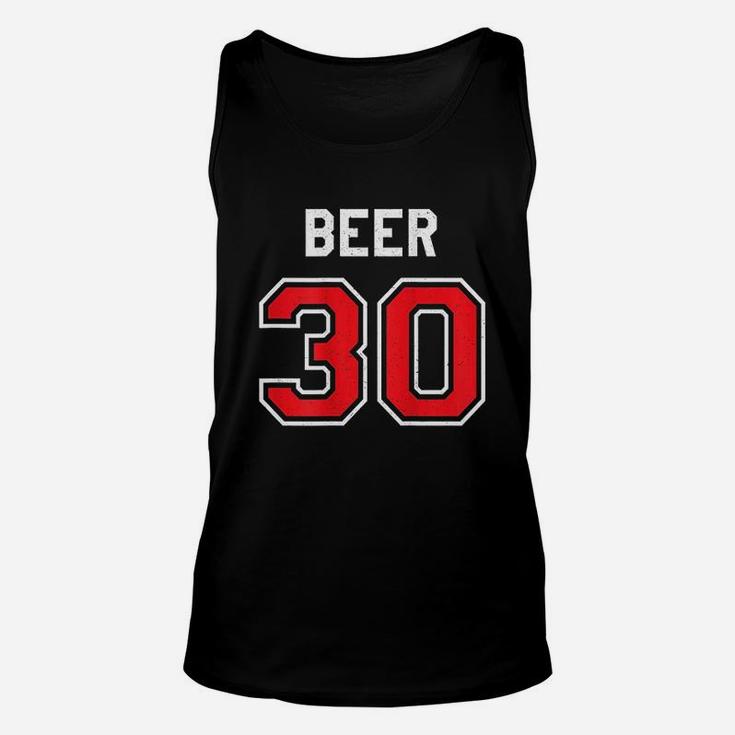 Beer 30 Athlete Uniform Unisex Tank Top