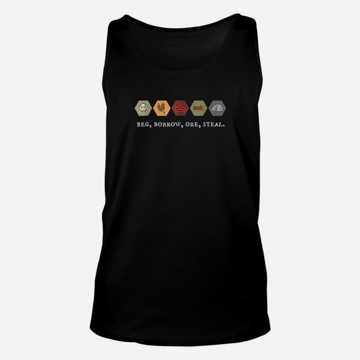 Beg Borrow Ore Steal Board Game Night Shirt
