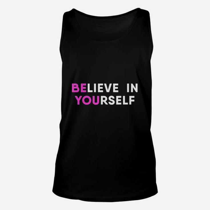 Believe In Yourself Motivational Unisex Tank Top