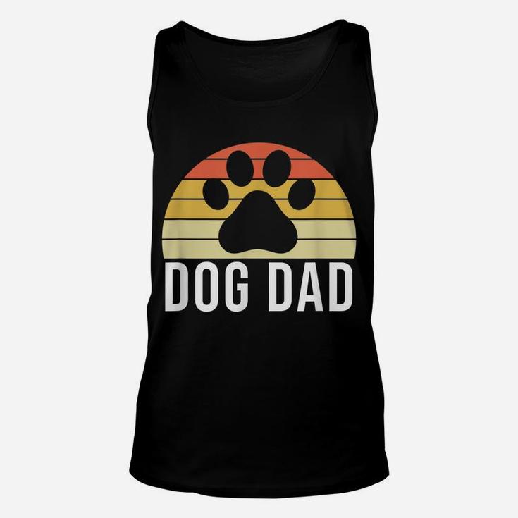 Best Dog Dad - Cool & Funny Paw Dog Saying Dog Owner Quote Unisex Tank Top