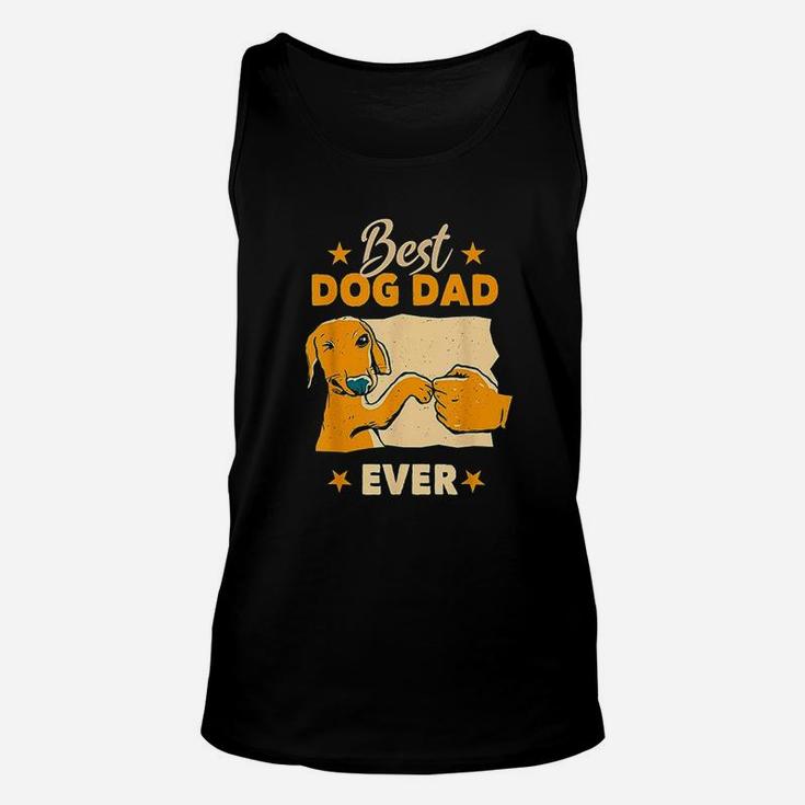 Best Dog Dad Ever Unisex Tank Top