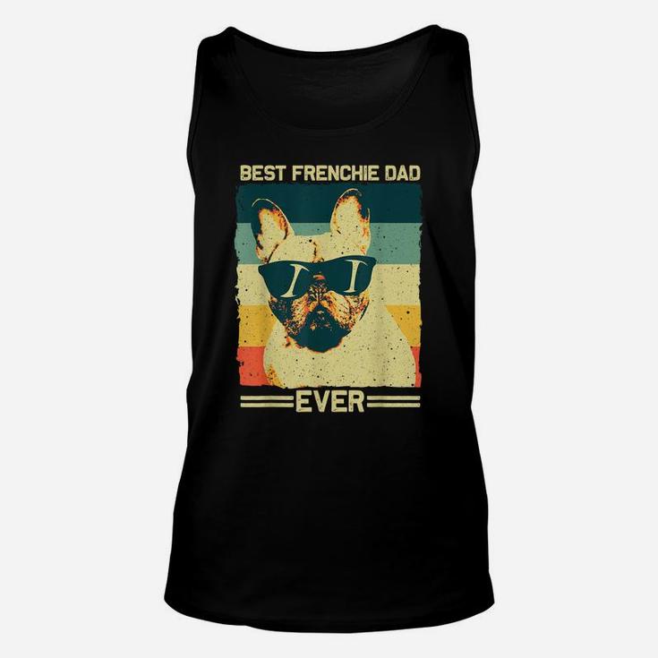 Best Frenchie Dad Design Men Father French Bulldog Lovers Unisex Tank Top
