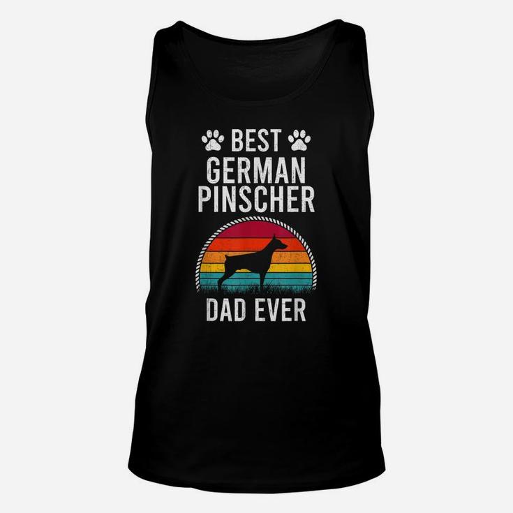 Best German Pinscher Dad Ever Dog Lover Unisex Tank Top
