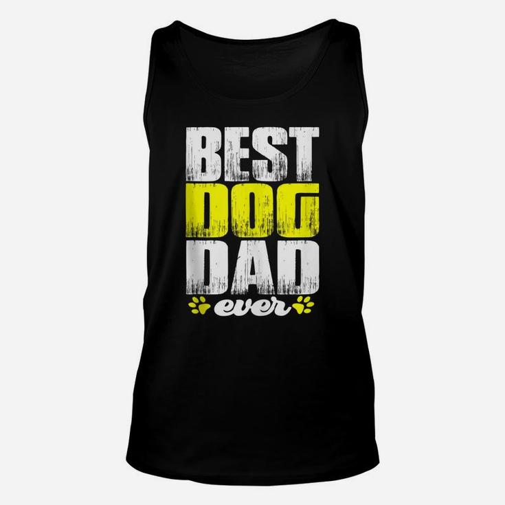 Best Lovin Dog Dad Pet Lover Owner Gifts Fathers Day Present Unisex Tank Top