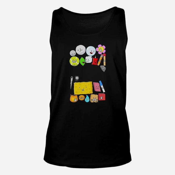 Bfdi Poster White For Men Women Dad Cool Graphic Unisex Tank Top