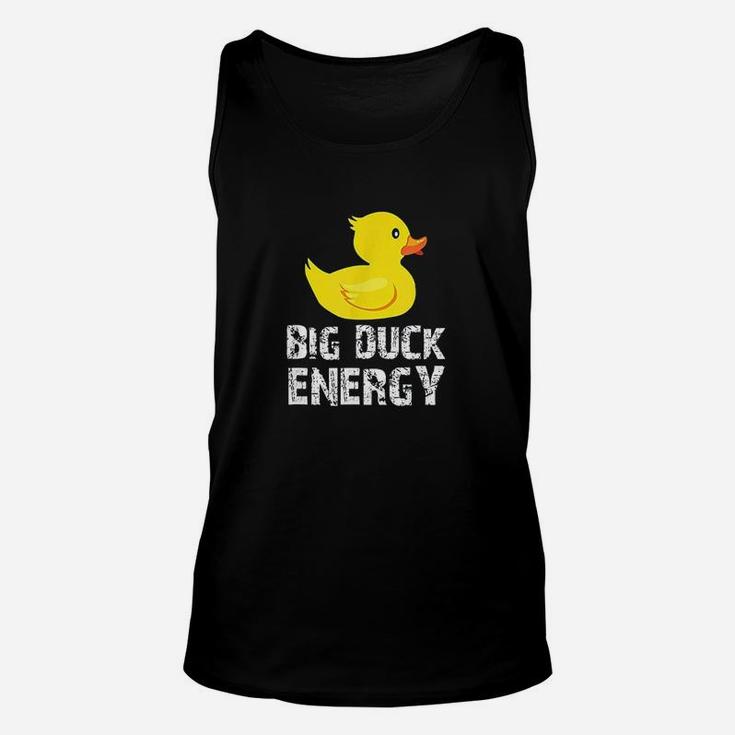 Big Duck Energy Yellow Unisex Tank Top