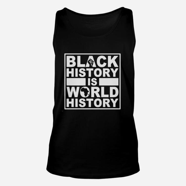 Black History Is World History Unisex Tank Top