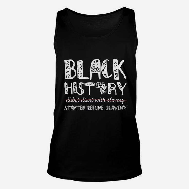 Black History Month Afro African American Pride Black People Unisex Tank Top