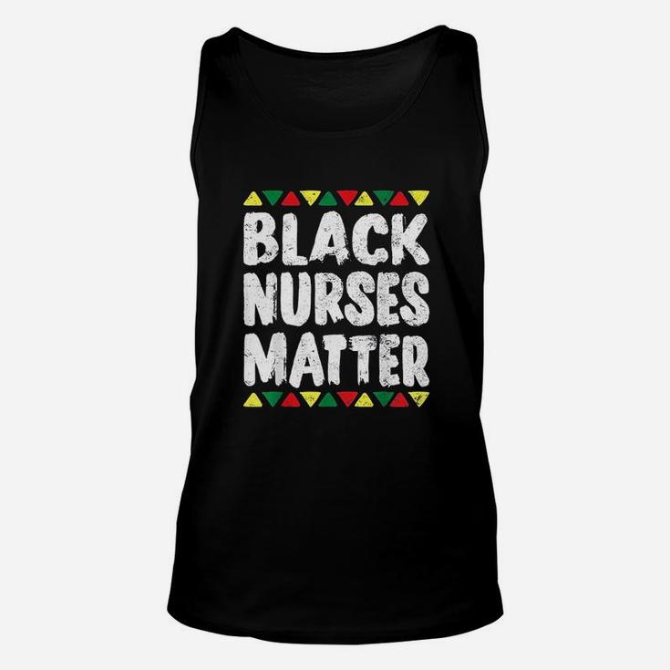 Black Nurses Matter History Month African American Unisex Tank Top