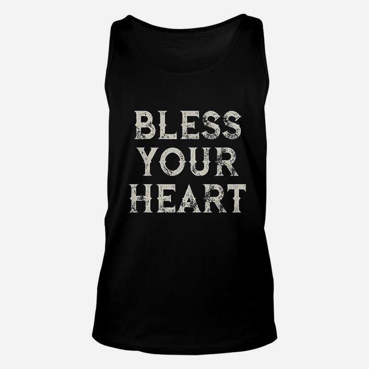 Bless Your Heart Funny Southern Slang Unisex Tank Top