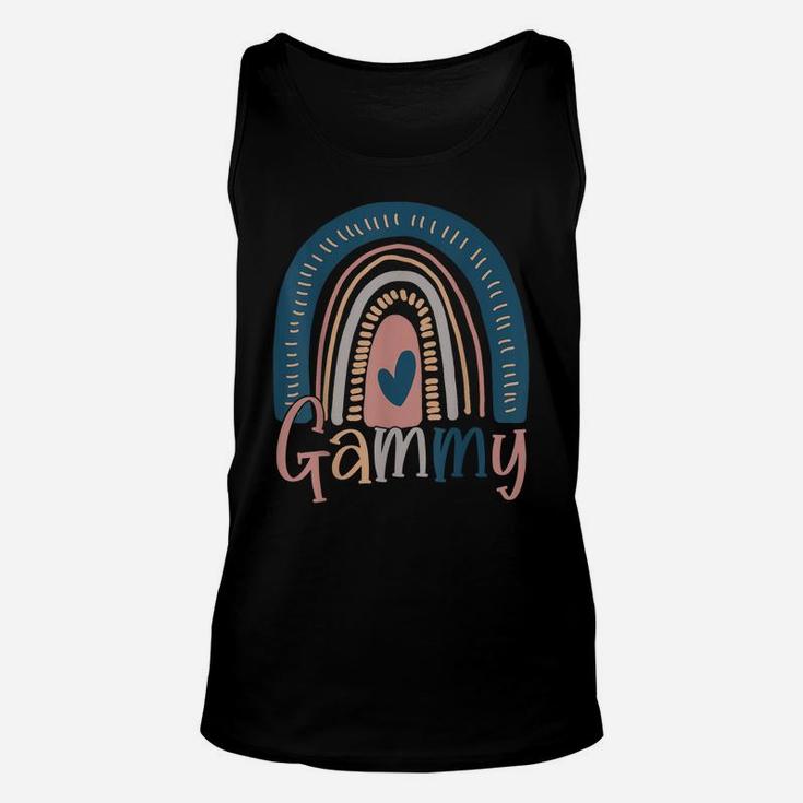 Blessed Gammy Funny Boho Cute Rainbow Family Unisex Tank Top