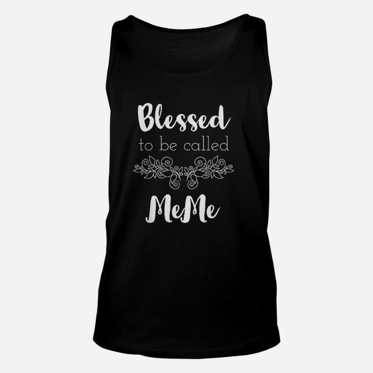 Blessed To Be Called Meme Unisex Tank Top