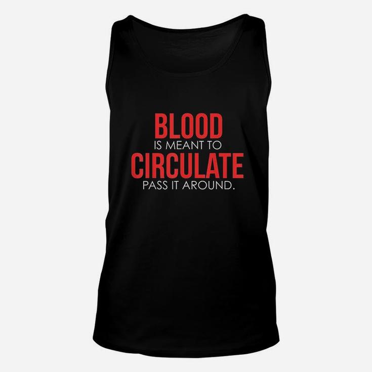 Blood Donation For Lives Saved By Blood Donors Unisex Tank Top