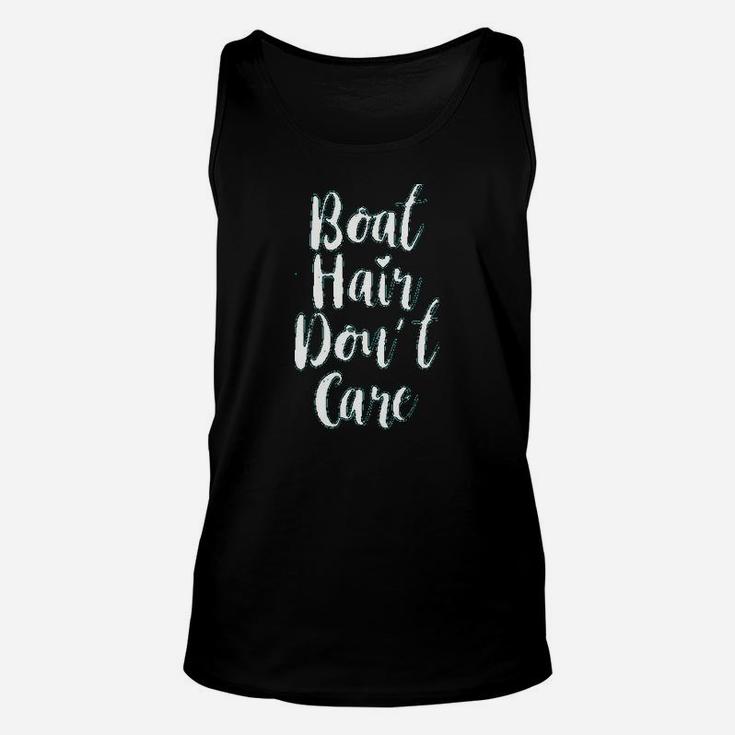 Boat Hair Dont Care Unisex Tank Top