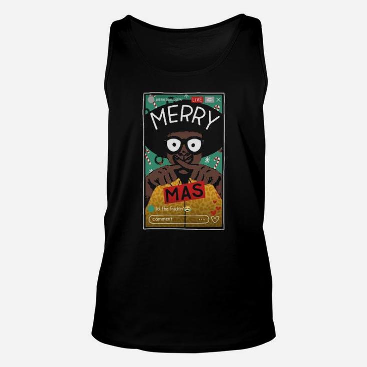 Bob The Drag Queen Merry Xmas Unisex Tank Top