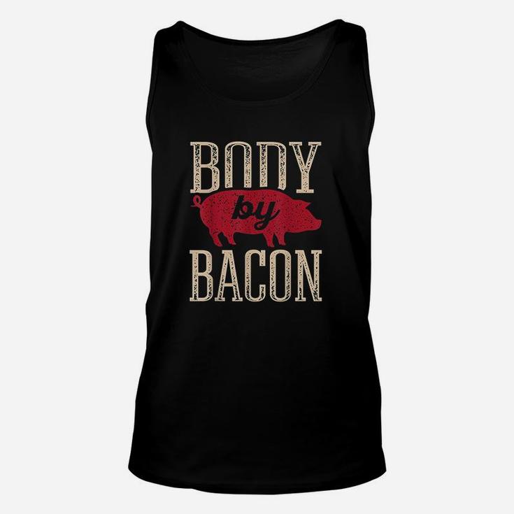 Body By Bacon Low Carb High Fat Ketogenic Diet Gifts Unisex Tank Top