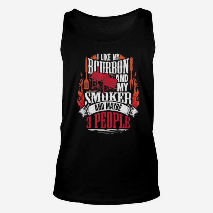 Bourbon Bbq For A Whiskey Loving Grill Chef Unisex Tank Top