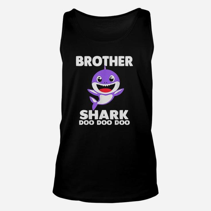 Brother Shark Doo Doo Mommy Daddy Sister Baby Unisex Tank Top