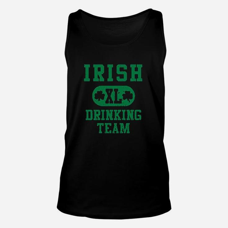Buy Cool Ladies St Patricks Day Irish Drinking Team Triblend Unisex Tank Top