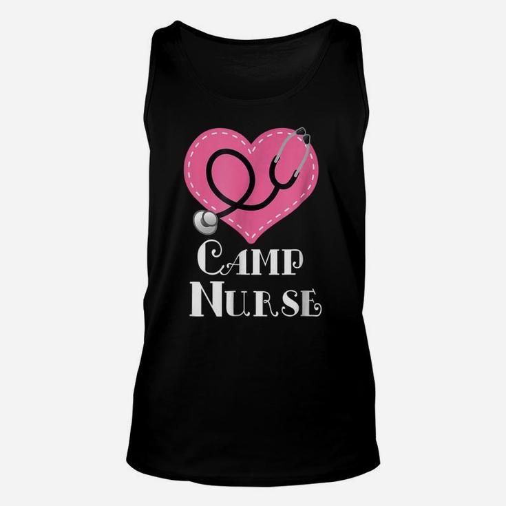 Camp Nurse T-Shirt Nursing Appreciation Job Gift Unisex Tank Top