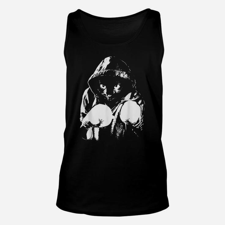 Cat Boxing | Creative Animal Lovers Cool Boxer Gift Unisex Tank Top