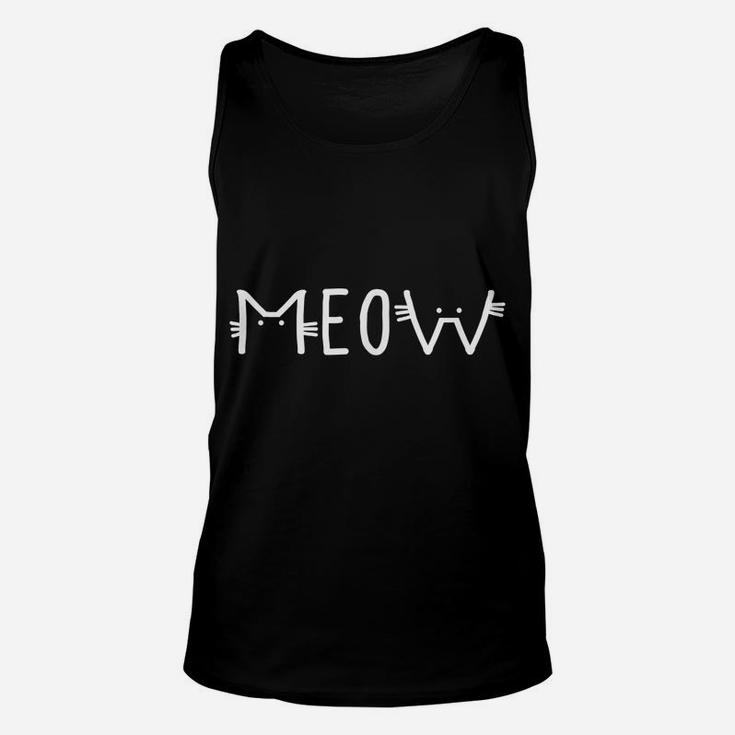 Cat Lovers Motif As A Gift For Cat Owners Unisex Tank Top
