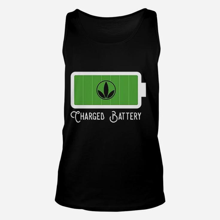 Charged Battery With My Healthy Products Unisex Tank Top