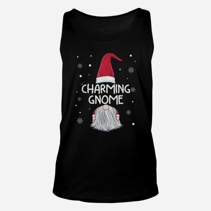 Charming Gnome Christmas Matching Family Group Gift Unisex Tank Top