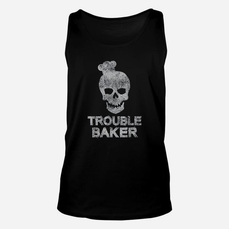Chef Trouble Baker Unisex Tank Top