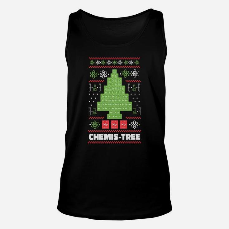 Chemis-Tree Periodic Table | Christmas Chemistry Science Unisex Tank Top