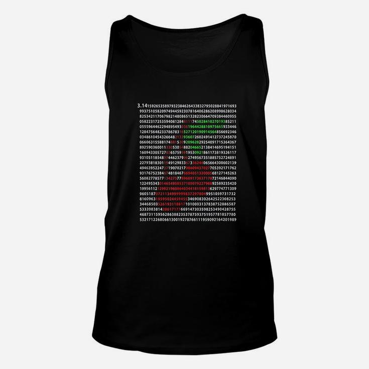 Cherry Pi Day 3 Point 14 First 1000 Digits Funny Pi Day Unisex Tank Top