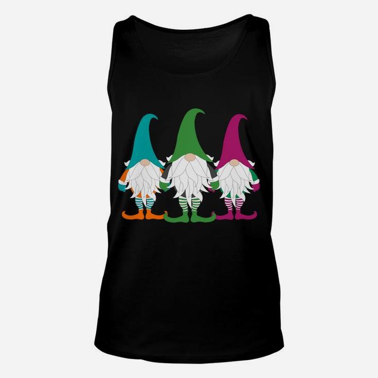 Chillin With My Gnomies Garden Gnome Lawn Care Christmas Unisex Tank Top